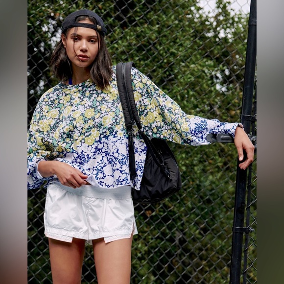 Free People Sweaters - NWT Free People Movement Inspire Floral Print Layer